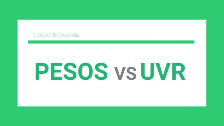 Crédito hipotecario: UVR vs. pesos, ¿cuál es la mejor opción?